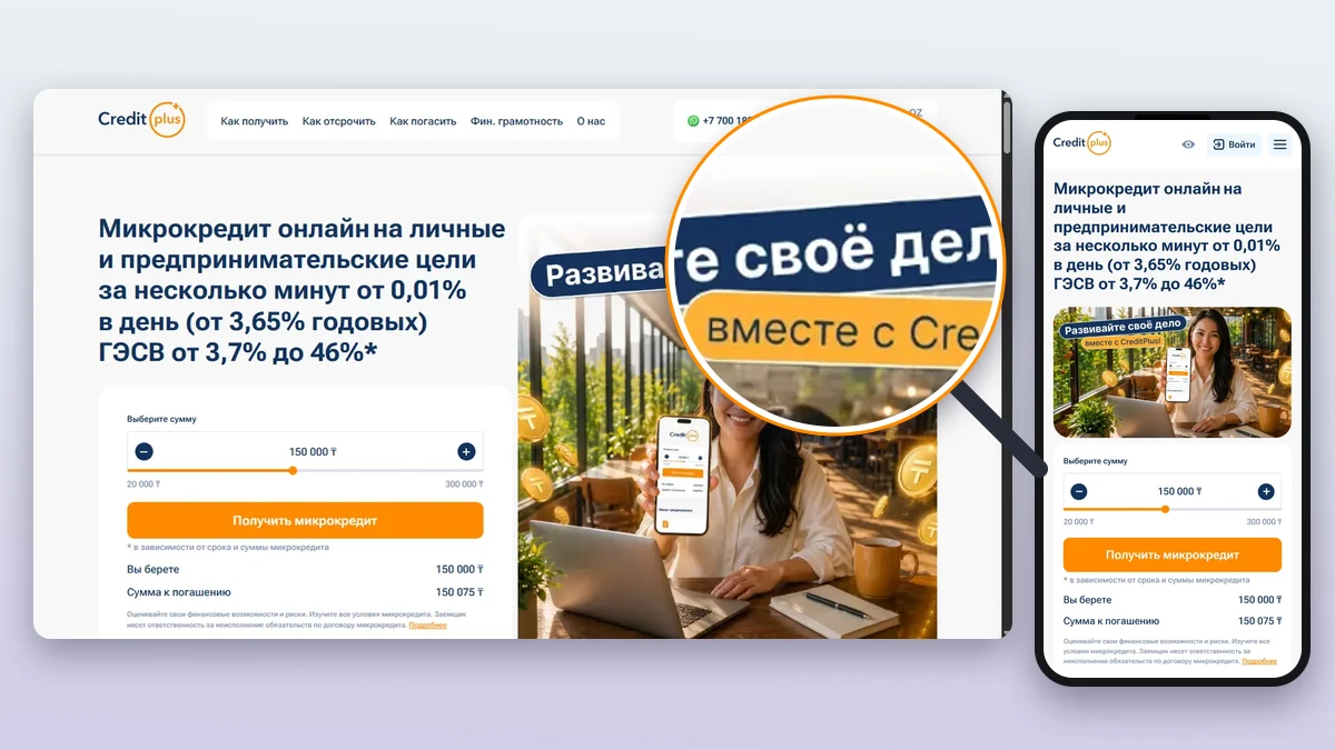 CreditPlus микрокредит калькуляторы
